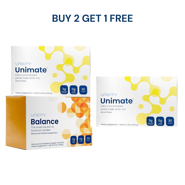 Orange Balance + (Natural Lemon Unimate) x 2 (Buy 2 Get 1)